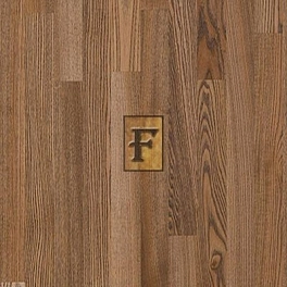 Паркетная доска Floorwood Ash Madison brown 3S 2266*188*14мм, Ясень Кантри, легкий браш, коричневое 