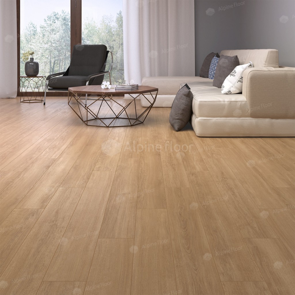 Ламинат ALPINE FLOOR by Camsan Albero 4V 32кл Дуб Шервуд А1005 Ламинат ALPINE FLOOR by Camsan Albero 4V 32кл Дуб Шервуд А1005