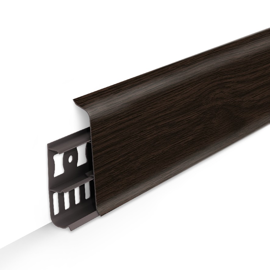 Плинтус напольный Lexida 80мм 2,2м венге 301 Плинтус напольный Lexida 80мм 2,2м венге 301