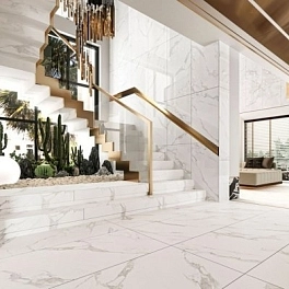 Керамогранит Buono Marble Carrara Anita Glossy 1200х600х8,5мм. Арт.4402