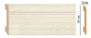 Плинтус напольный DECOMASTER D105 2400*107*12мм 1070