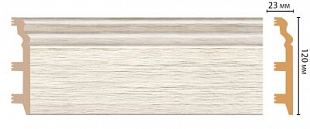 Плинтус напольный DECOMASTER D233 2400*120*23мм 70