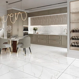 Керамогранит Buono Marble Carrara Livia Glossy 1200х600х8,5мм. Арт.4401