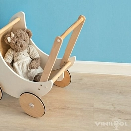 LVT ламинат VINILPOL GLUE 4V 43кл 1220х229х2мм 7893-EIR Дуб Сиена