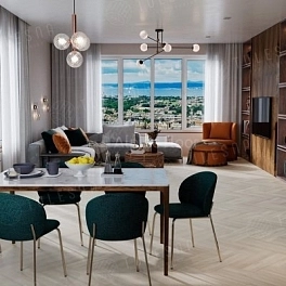LVT плитка Tulesna Art Parquet 4V 43кл Radiante 1005-401