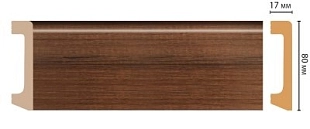 Плинтус напольный DECOMASTER D235 2400*80*17мм 74