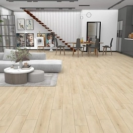 SPC ламинат ALTA STEP Gusto 4V 34кл Дуб меренга (уп.3,069м2-14шт)