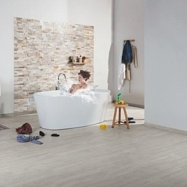 Ламинат Quick Step Impressive 4U 32кл Дуб фантазийный светло-серый IM3560