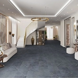 LVT ламинат CERAMO VINILAM XXL STONE GLUE 4V 43кл 91909 Ионический Мрамор