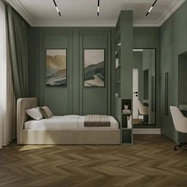 SPC ламинат Tulesna Art Chevron 4V 34кл LIBERO 1011-11