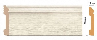 Напольный плинтус DECOMASTER D005 2400*79*13мм 1070