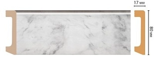 Плинтус напольный DECOMASTER D235 2400*80*17мм 79