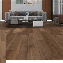 SPC ламинат EVOFLOOR HOME 4V 42кл Oak Brown (Дуб Коричневый)