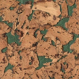 Настенная пробка CORKSTYLE WALL DESIGN 600*300*3мм (1,98м2-11шт) клеевая MONTE GREEN
